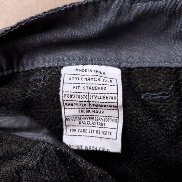 BKE Hybrid Oliver Bermuda Shorts Mens 38/23 Navy Standard Fit Lightweight Pocket - Picture 11 of 12